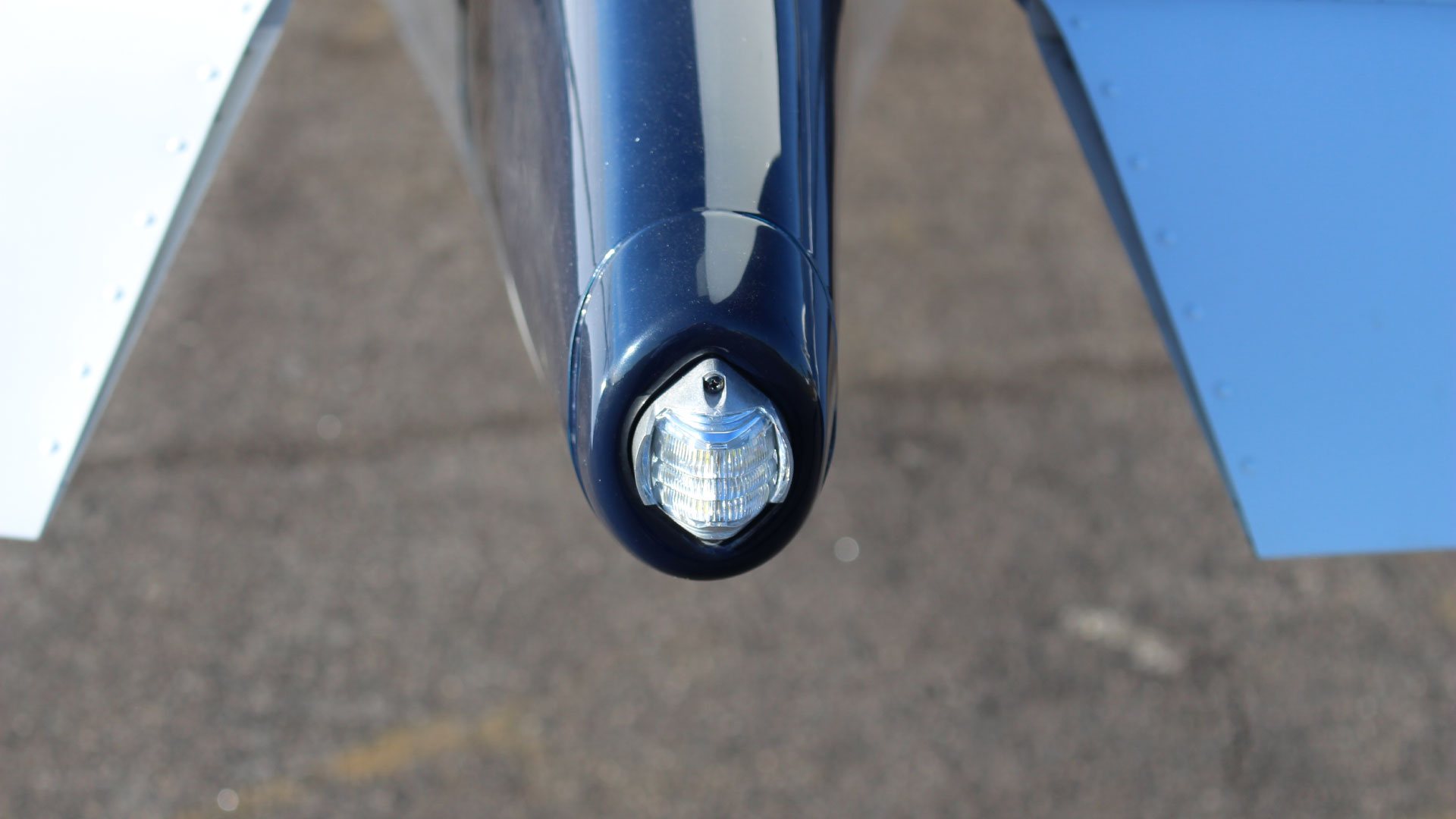 view of led tail light
